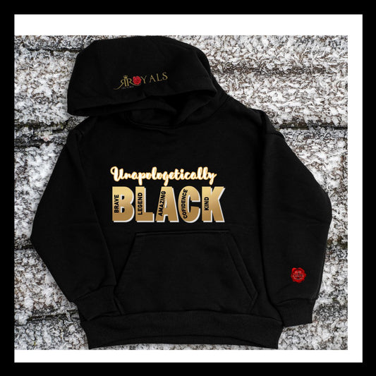 Black Essentials Hoodie